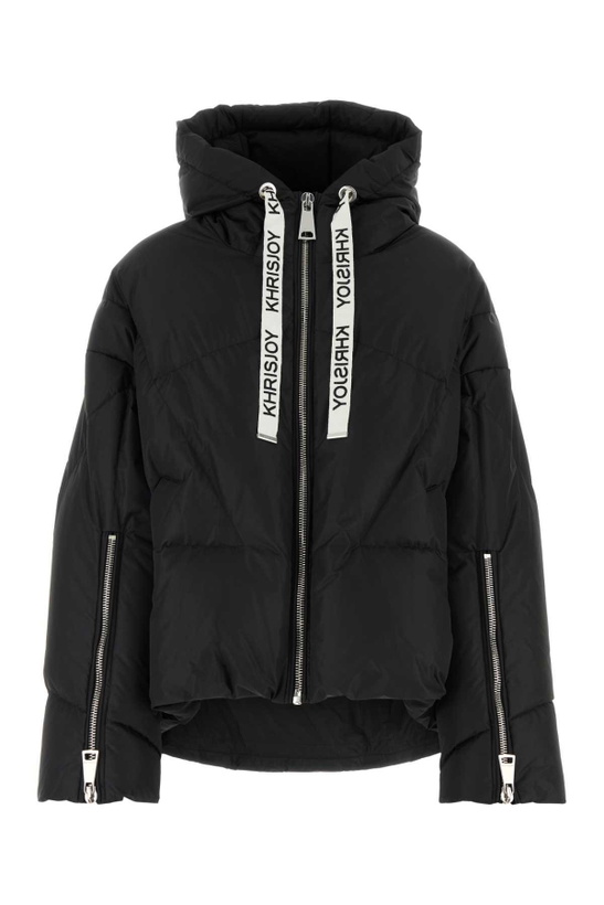 Photo: Khrisjoy Black Polyester Down Jacket