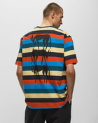 By Parra Stacked Pets On Stripes T Shirt Multi - Mens - Shortsleeves