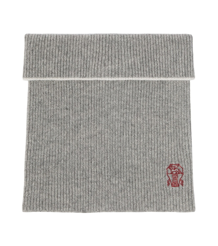 Photo: Brunello Cucinelli Cashmere scarf