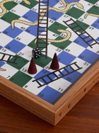 The Conran Shop - Milos Wood and Leather Combo Game Set