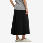 Fear of God ESSENTIALS Women's Long Skirt in Jet Black