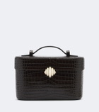 Aquazzura Belgravia Small leather vanity bag