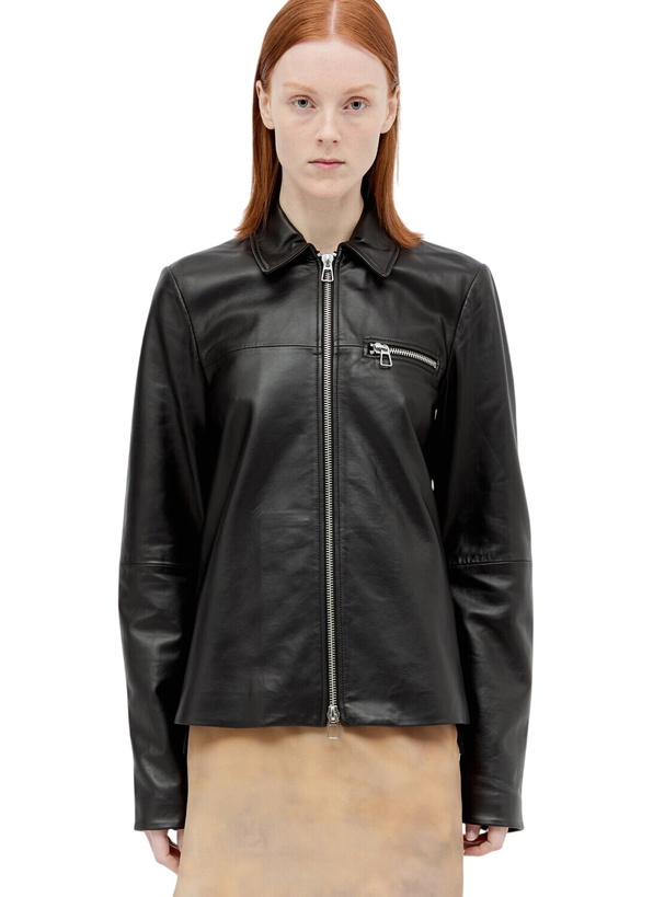 Photo: Sportmax Nappa Leather Jacket