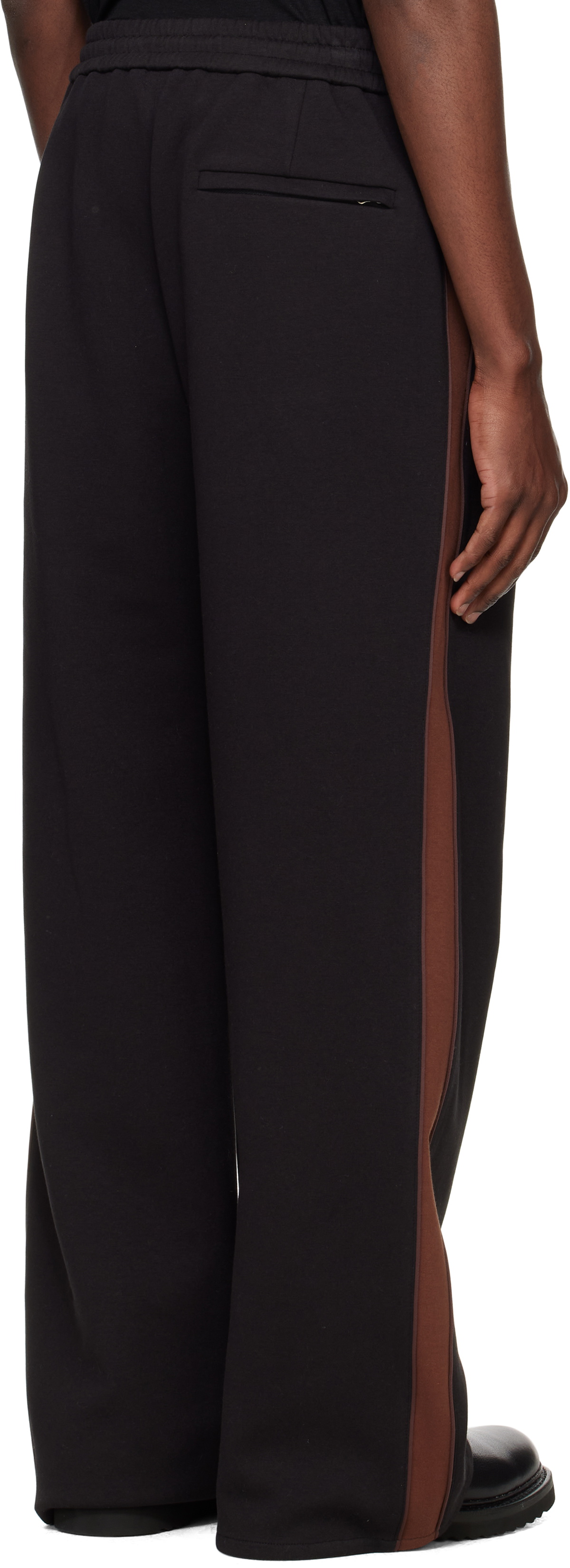 Track Pants With Seam Detail And Slit main image 1