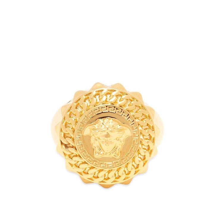 Photo: Versace Medusa Head Sovereign Ring