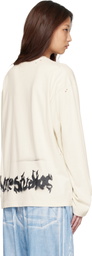 Acne Studios Off-White Gothic Logo T-shirt