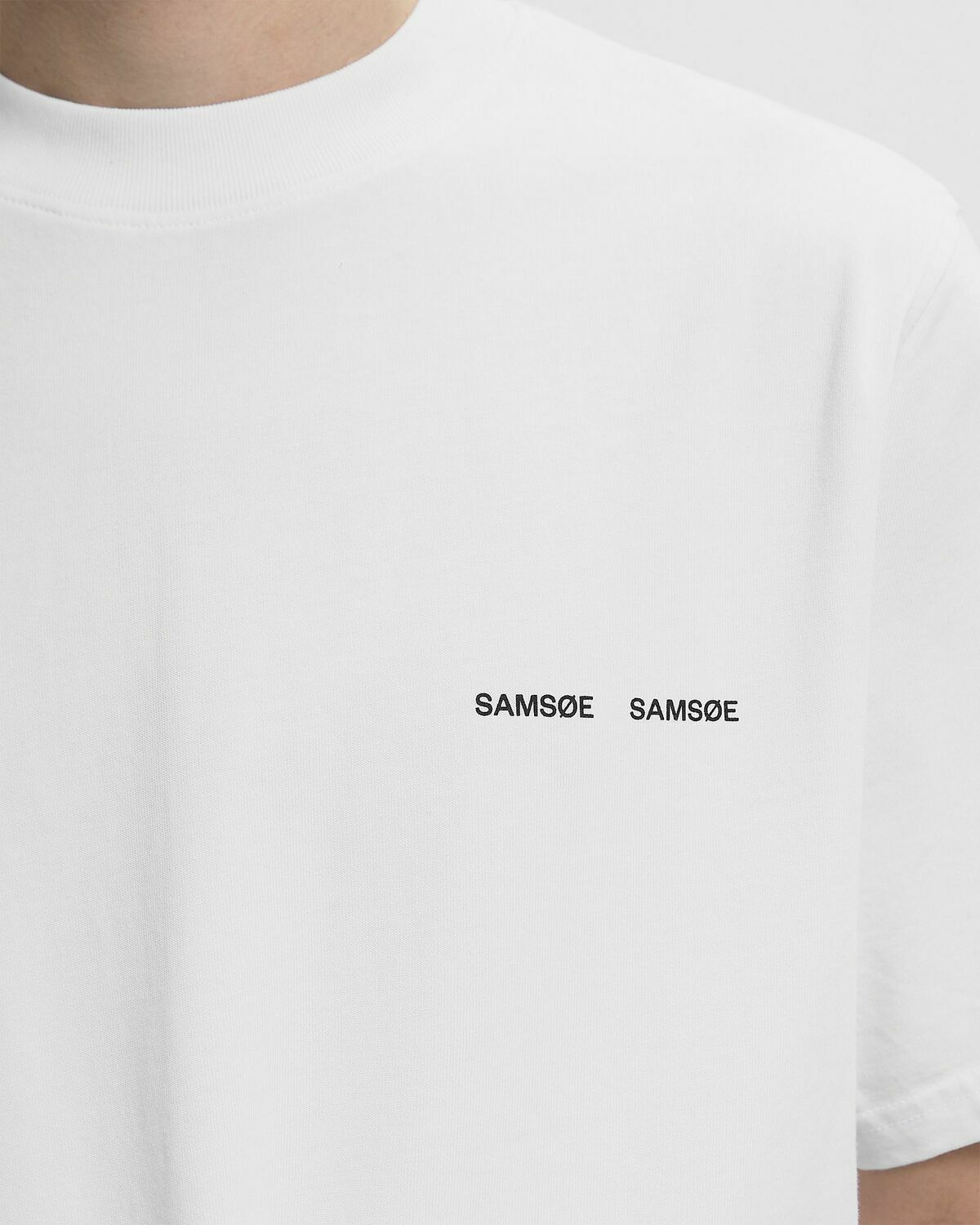 Samsøe & Samsøe NORSBRO T-SHIRT White Mens Shortsleefe