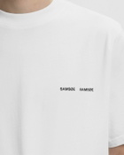 Samsøe & Samsøe NORSBRO T-SHIRT White Mens Shortsleefe
