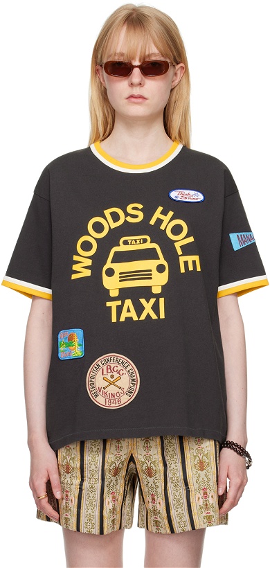 Photo: Bode Black Discount Taxi T-Shirt