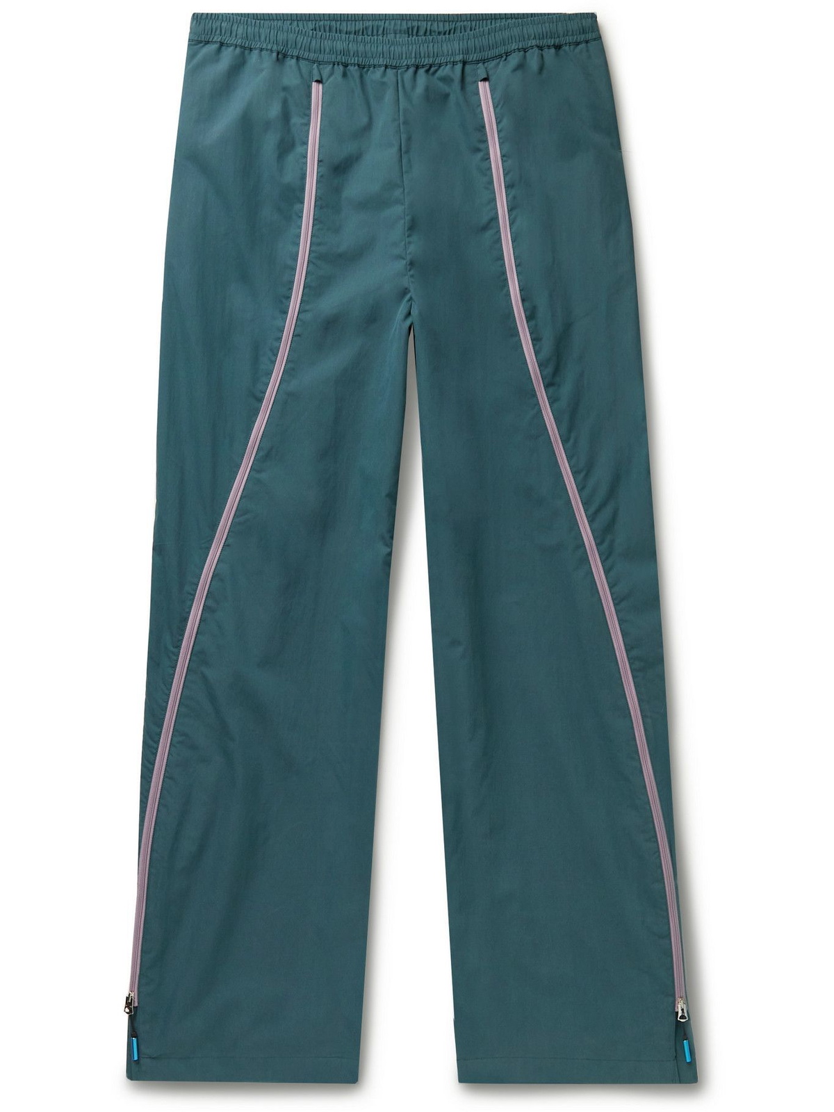 Nylon Track Pant Blue