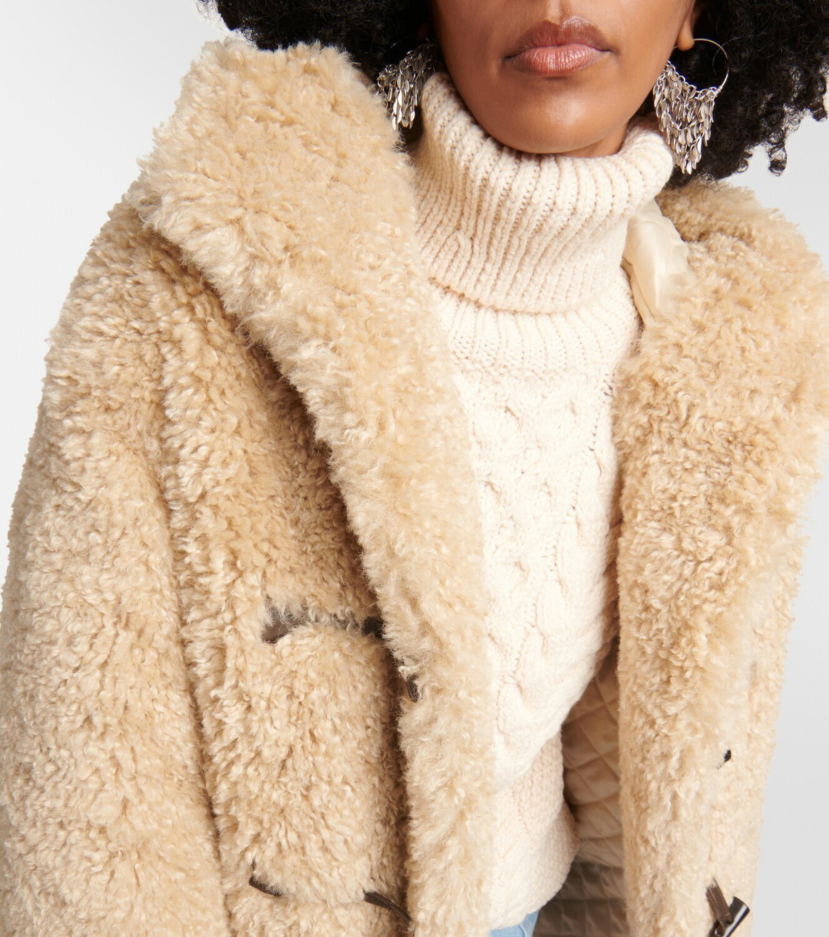 ISABEL MARANT ETOILE ボアコート　ファーコート Marant Etoile Faux-fur hooded coat Isabel Marant Etoile