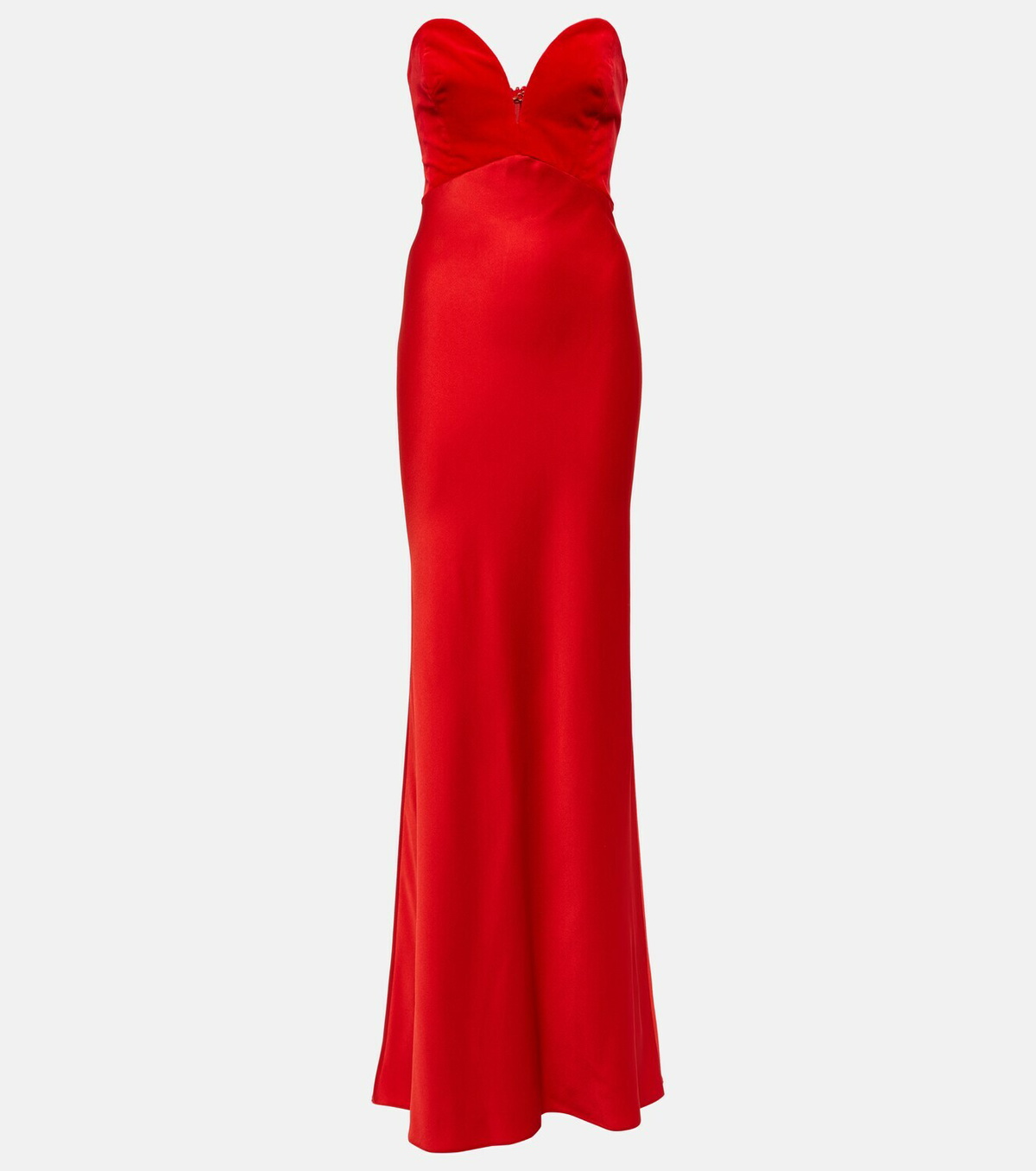 Max Mara Caldaia crêpe satin maxi dress Max Mara