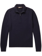 Loro Piana - Grafton Cashmere Half-Zip Sweater - Blue