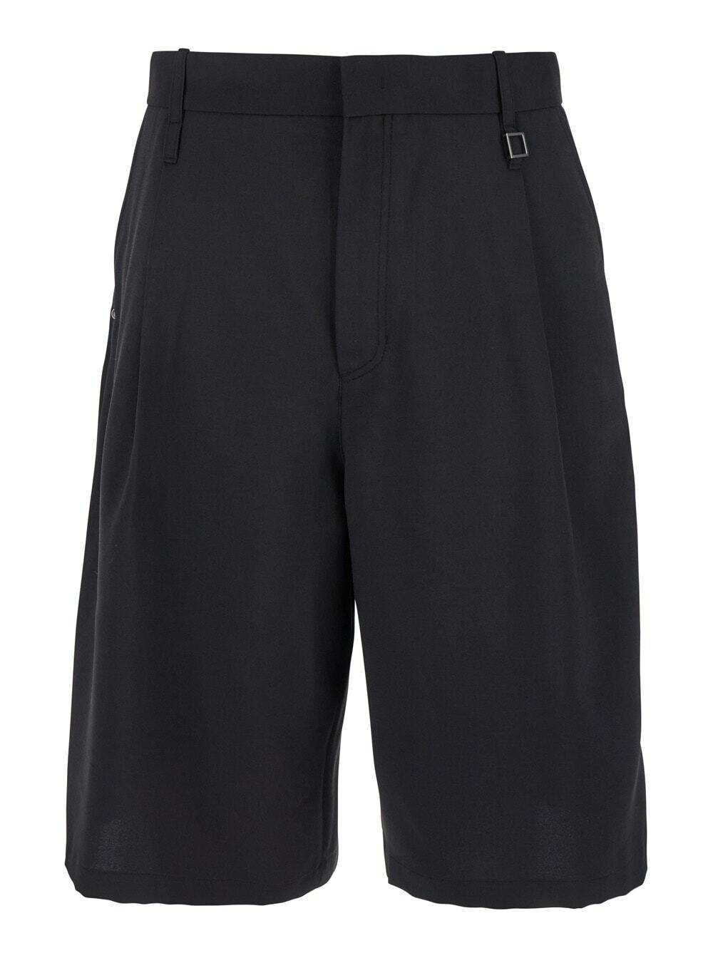 WOOYOUNGMI Beige Nylon Shorts Wooyoungmi