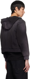 1017 ALYX 9SM Black Garment-Dyed Reversible Hoodie