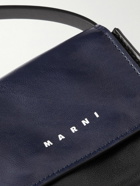 Marni - Colour-Block Leather Messenger Bag