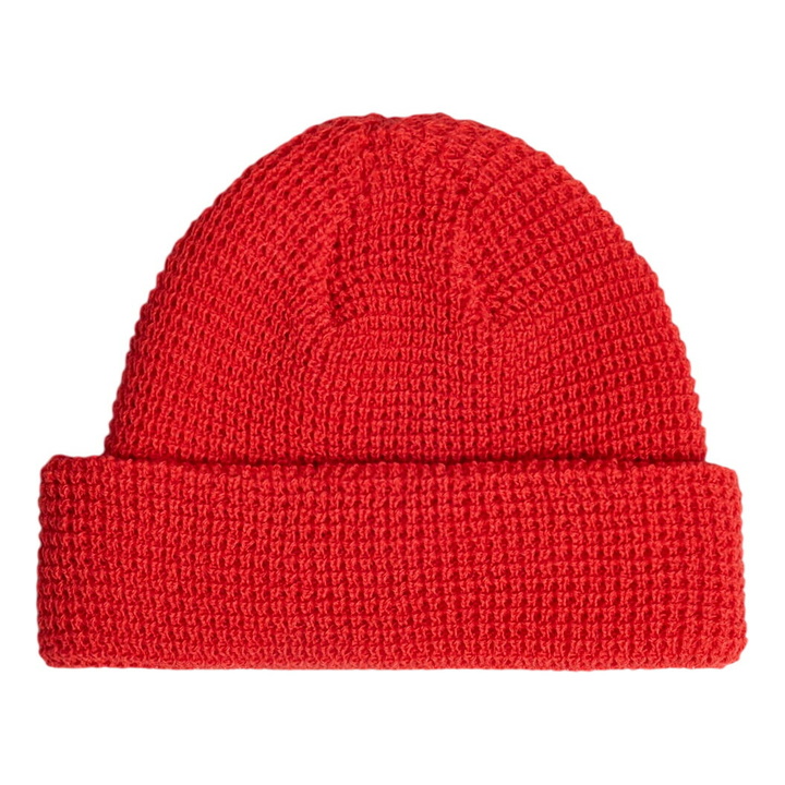 Photo: RoToTo Waffle Watch Cap Beanie in Red
