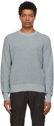 rag & bone Blue Dexter Crewneck Sweater