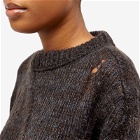 Andersson Bell Women's Colbine Crew Neck Sweater in Charcoal