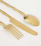 Les-Ottomans Bamboo 5-piece cutlery set