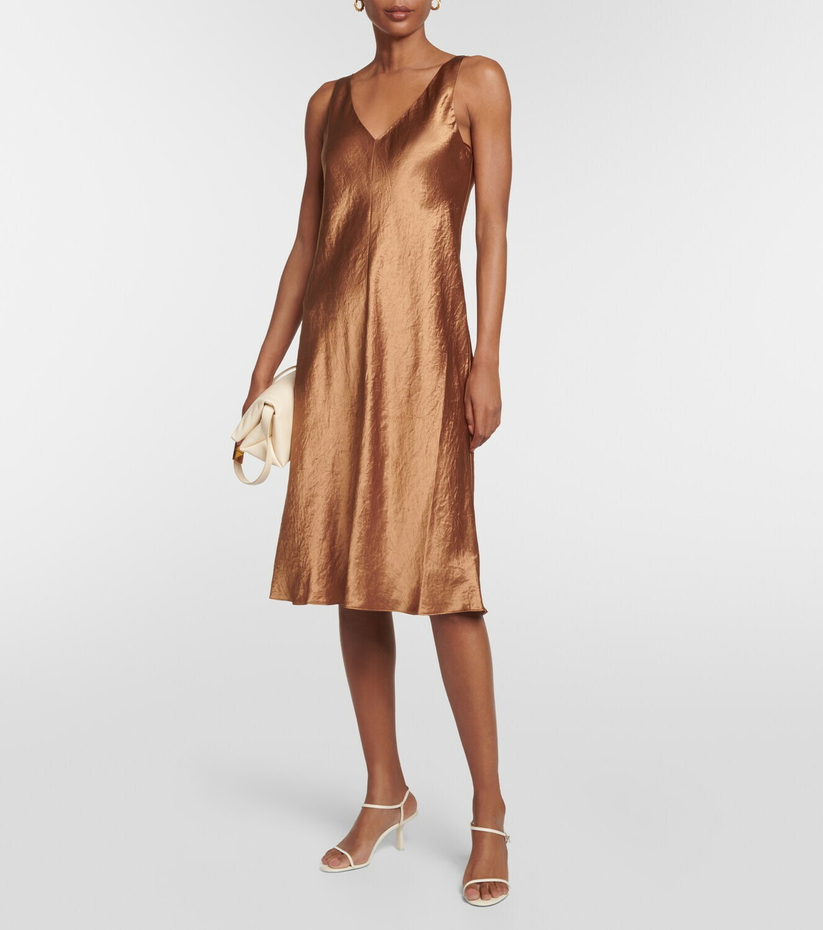 Vince Satin slip dress Vince