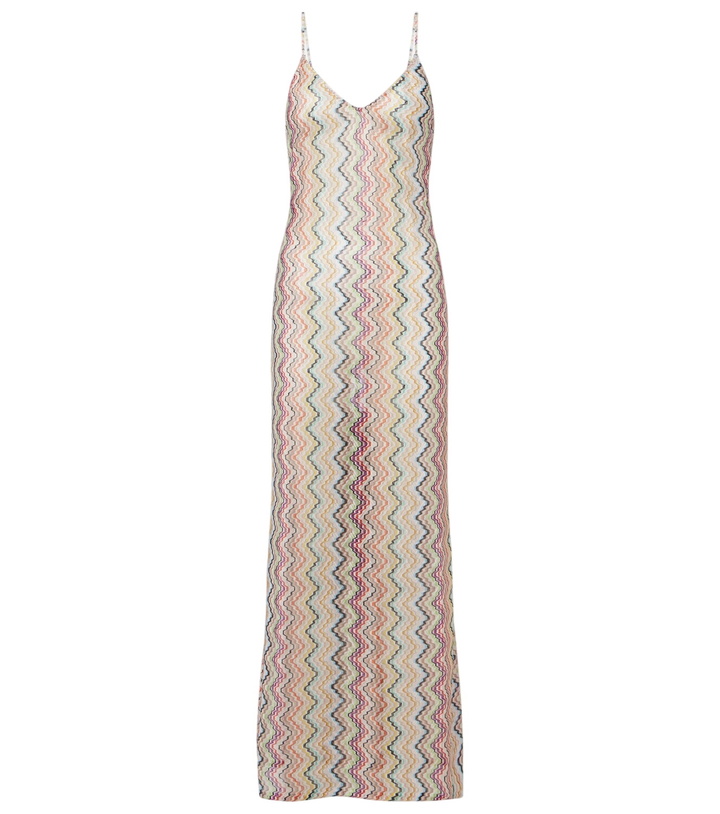 Photo: Missoni Zigzag lamé maxi dress