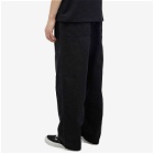 Lo-Fi Men's Easy Trousers in Washed Black