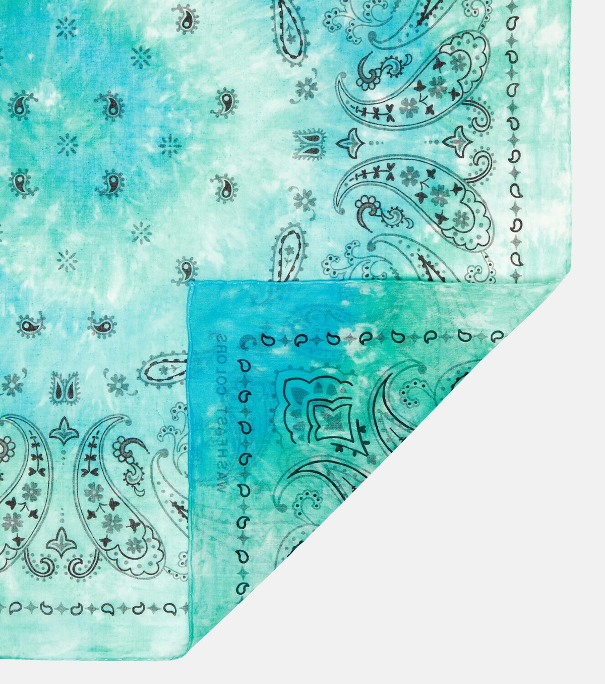 Alanui - Bandana printed cotton chiffon scarf