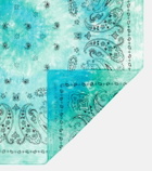 Alanui - Bandana printed cotton chiffon scarf