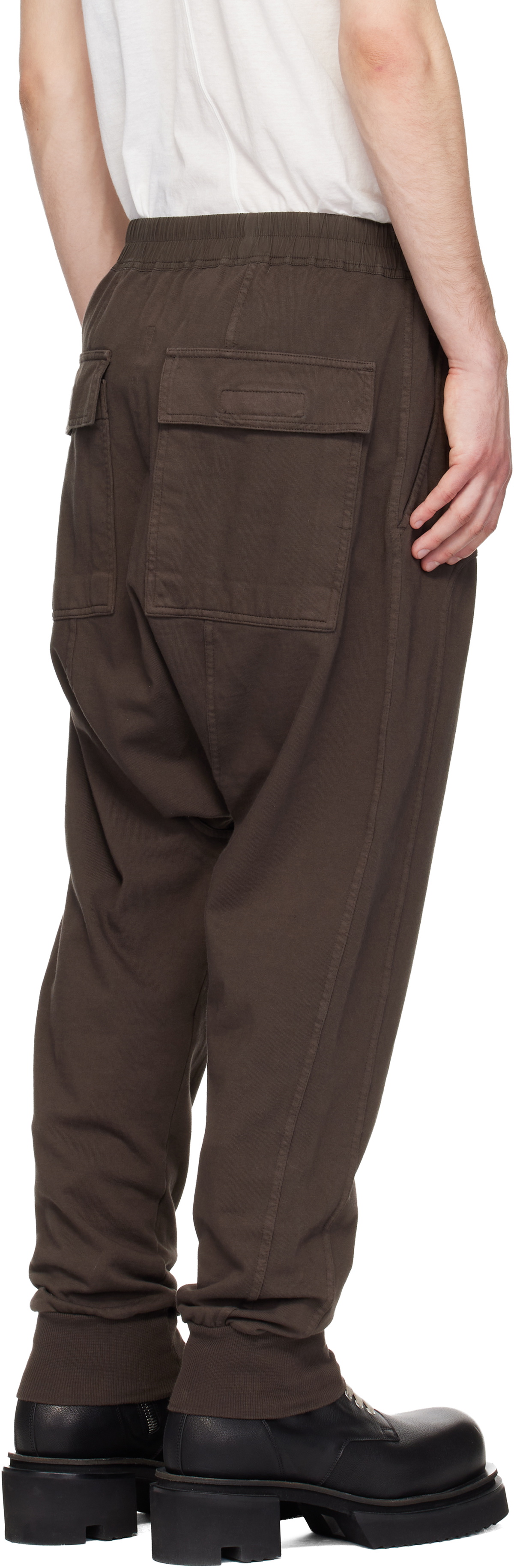 Rick Owens DRKSHDW Gray Temple Creatch Cargo Pants