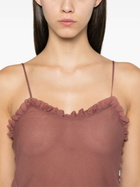 Chloé Ruffled Tank Top