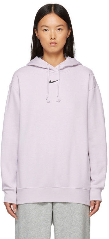 Photo: Nike Purple Sportswear Essential Hoodie