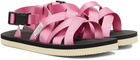 Suicoke Pink SAMA Sandals