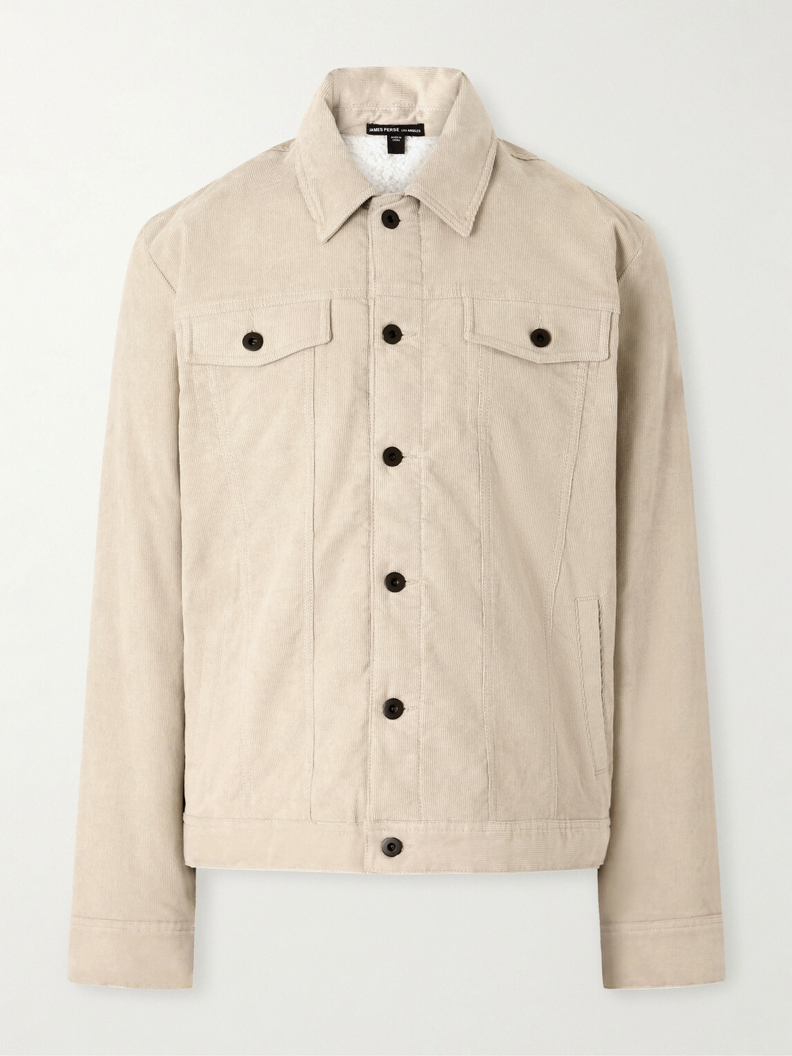 James Perse - Stretch-Cotton Corduroy Blouson Jacket - Neutrals