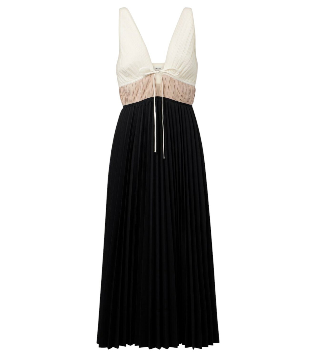 Jonathan Simkhai Talita Draped Midi Dress Simkhai
