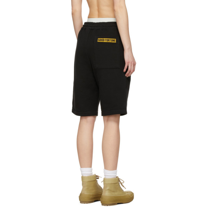SSENSE WORKS SSENSE Exclusive 88rising Black Patch Shorts