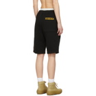SSENSE WORKS SSENSE Exclusive 88rising Black Patch Shorts