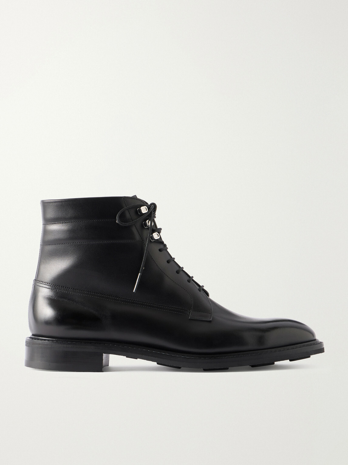 John Lobb - Alder Leather Boots - Black