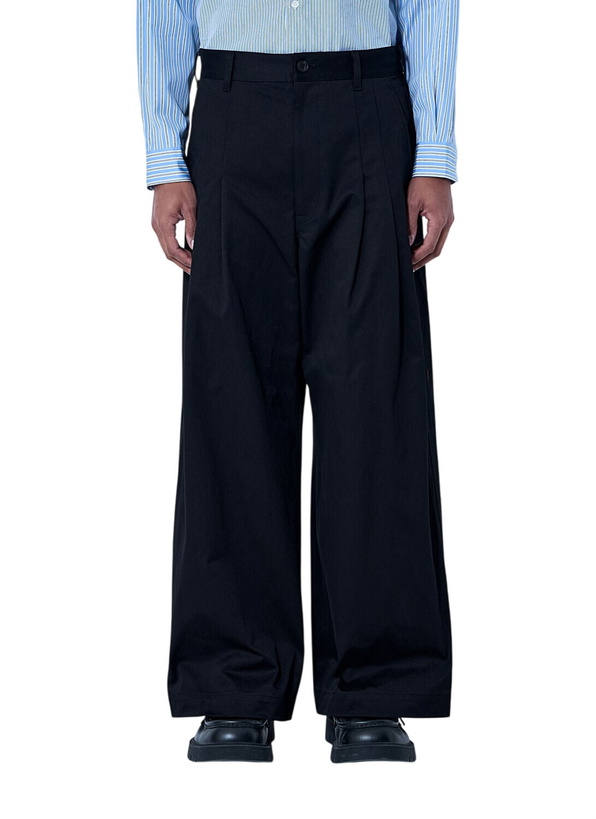 Photo: Comme des Garçons Homme Wide-Leg Pleated Trousers