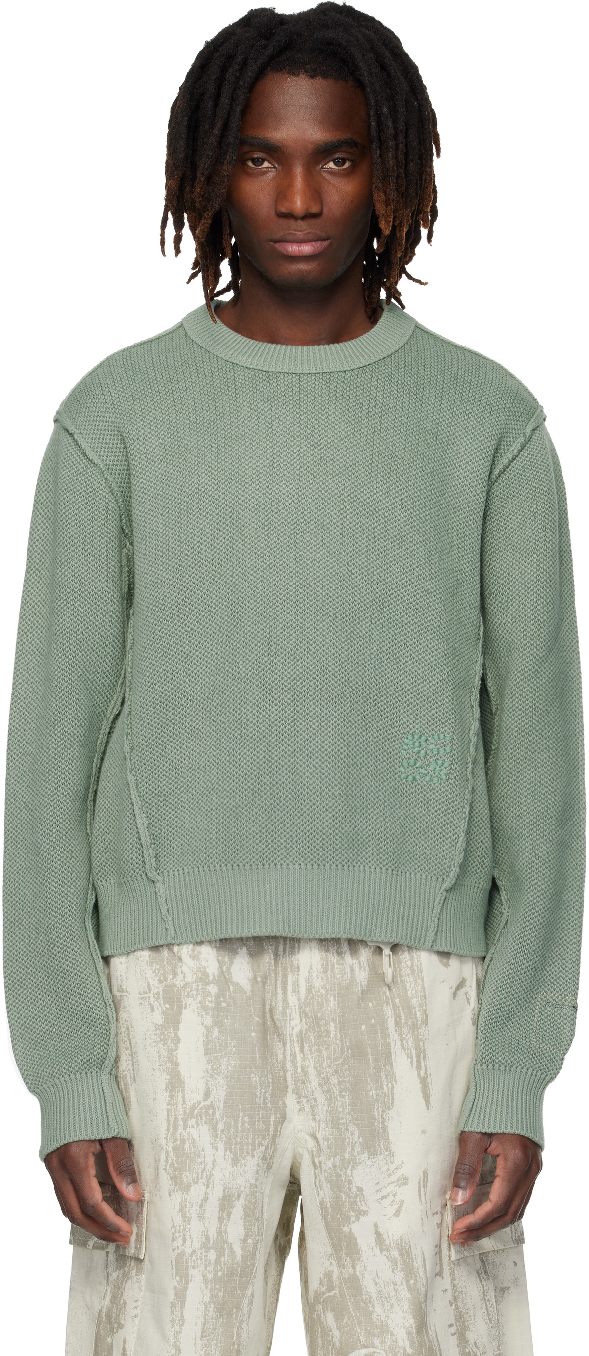 RCOS Green Sequoia Knit Sweater