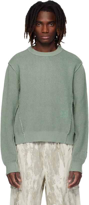 Photo: RCOS Green Sequoia Knit Sweater