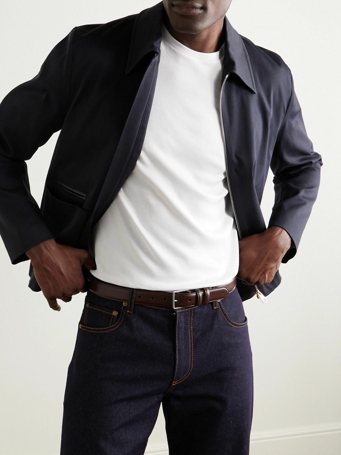 Paul Smith - 3cm Leather Belt - Brown