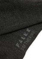 Falke Soft Merino Wool-blend Socks Anthracite 39-40 (IT39 40 / UK6