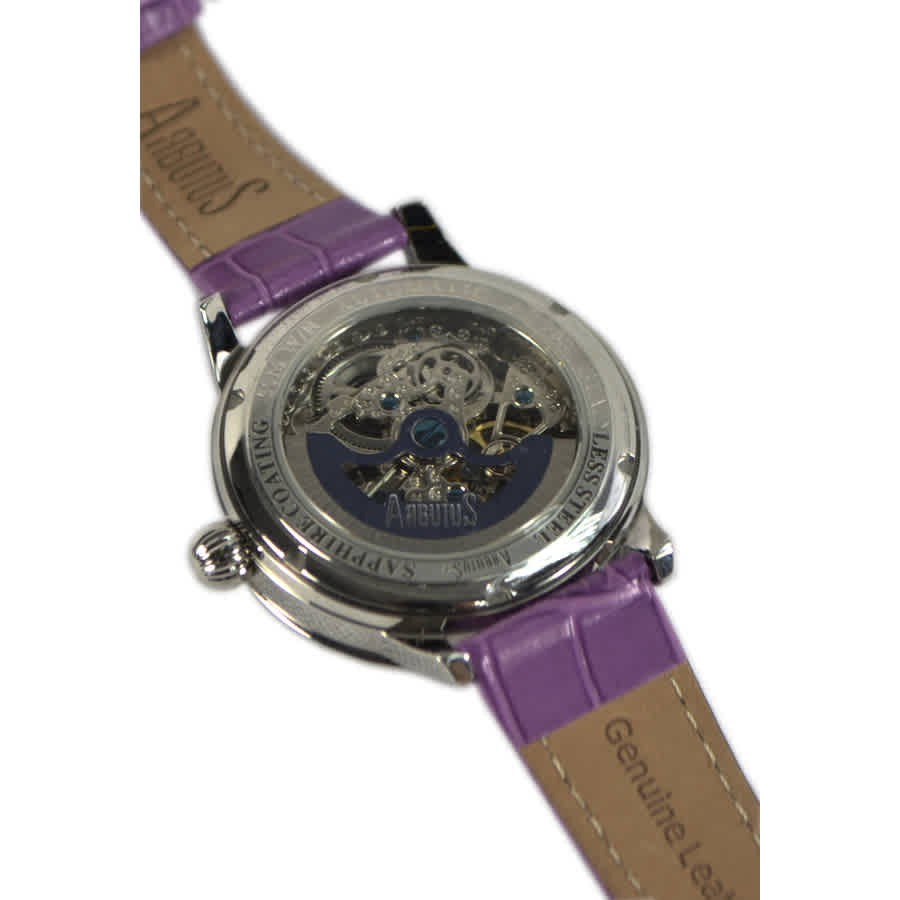 Arbutus Automatic Mother of Pearl Dial Ladies Watch AR908SVV