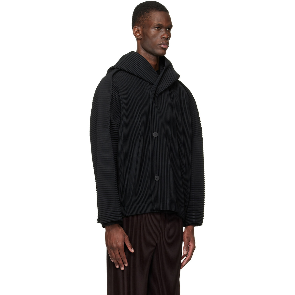 HOMME PLISSÉ ISSEY MIYAKE Black Monthly Colors March Jacket