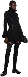 Kiko Kostadinov Black Dusk Minidress