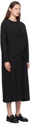 Henrik Vibskov Black Hazi Midi Dress