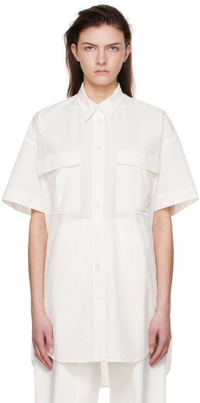 Photo: GIA STUDIOS White Nylon Shirt