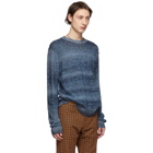 Acne Studios Blue Striped Sweater