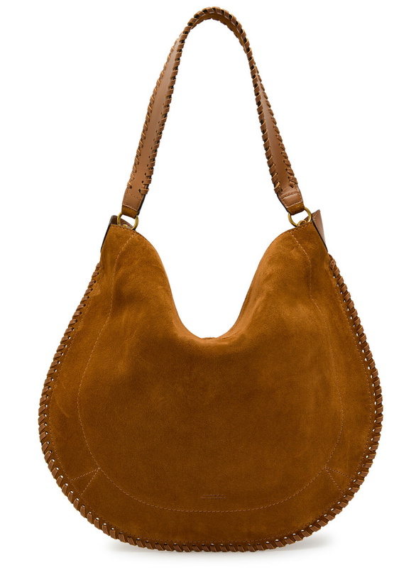 Photo: Isabel Marant Oskan Suede Hobo bag - Light Brown - One Size